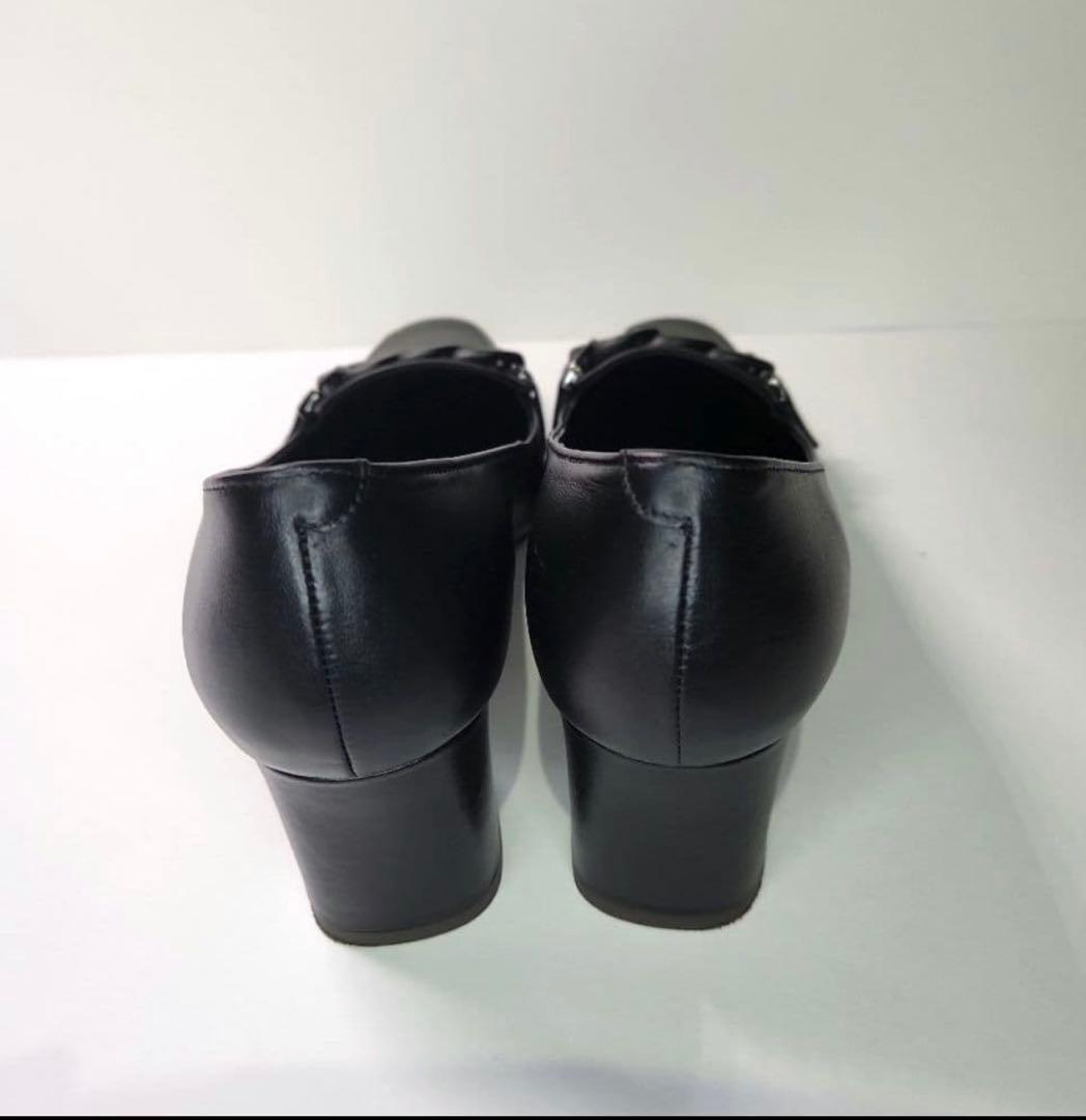 DIANA　ヒールアップローファー　23.0　クロスムース