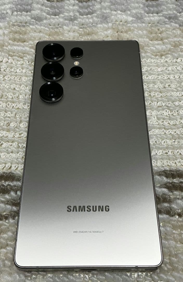 【国内版】Galaxy S25 Ultra 512GB チタニウムグレー