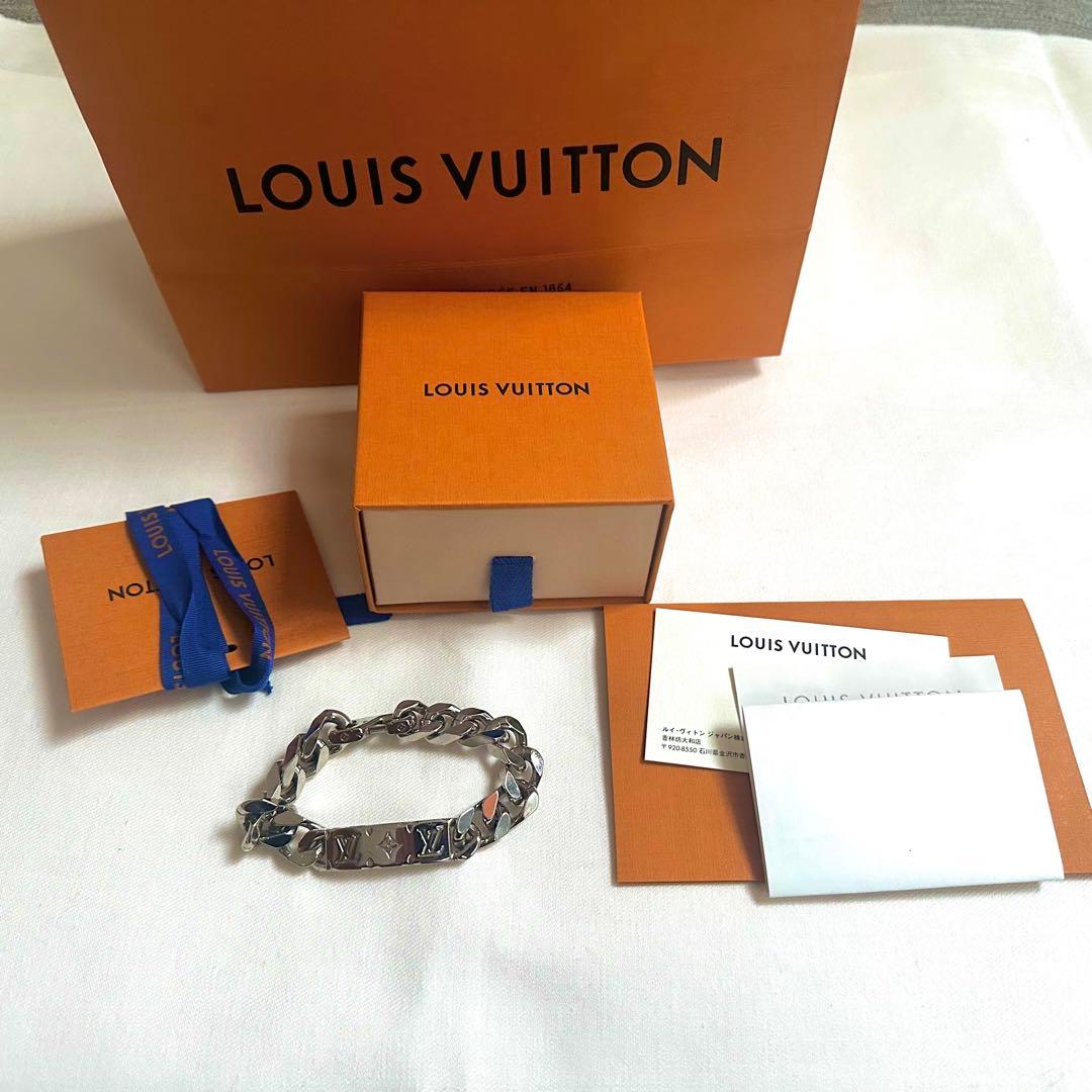 ルイヴィトン チェーンブレスレット　モノグラム　M