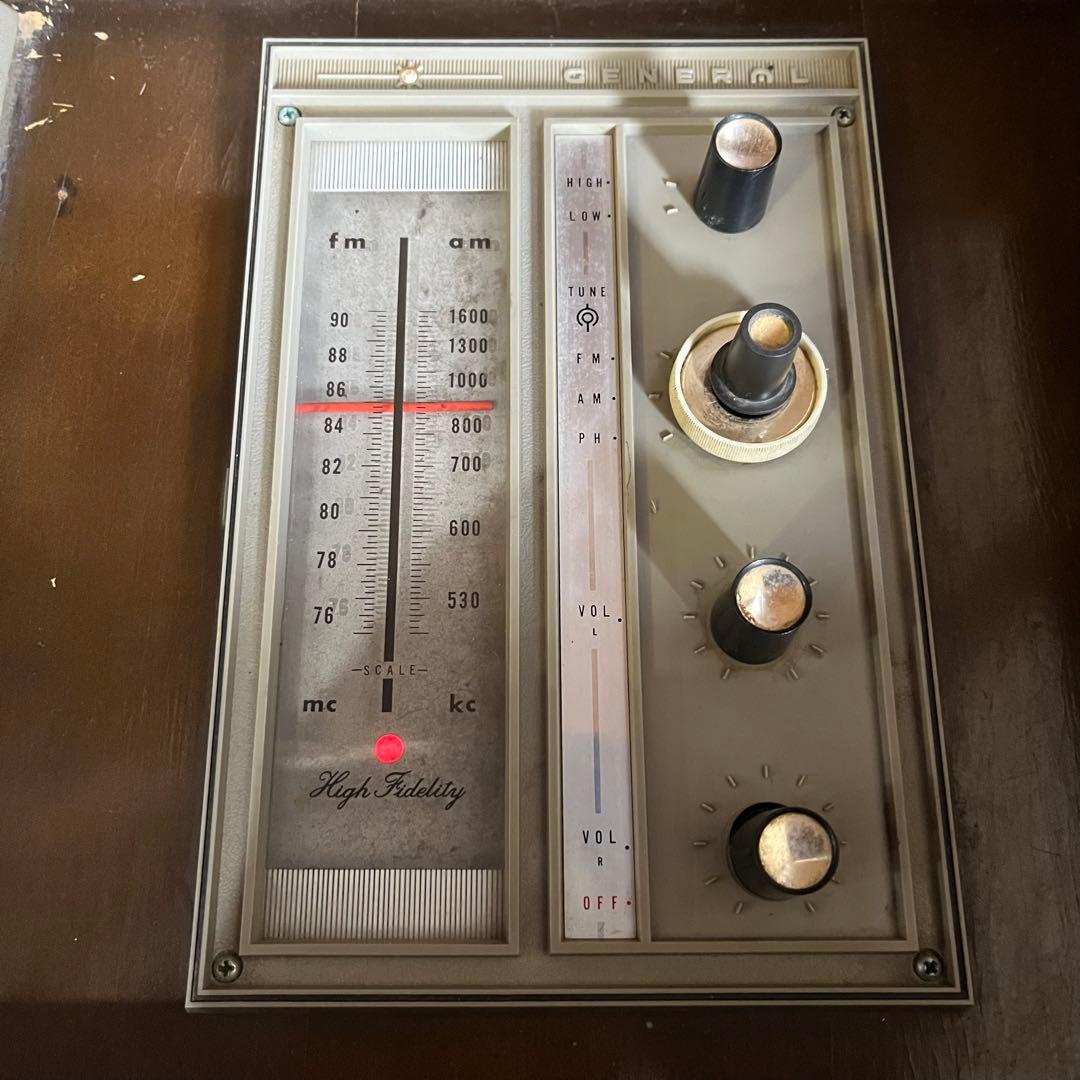 【アンティーク】ゼネラル HiFi ステレオ再生装置 KHB-606S 古道具