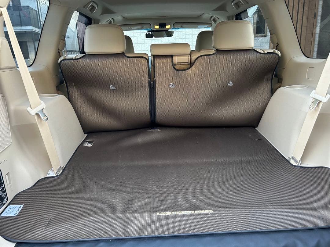 ランドクルーザープラド 純正ラゲッジカバー&シート