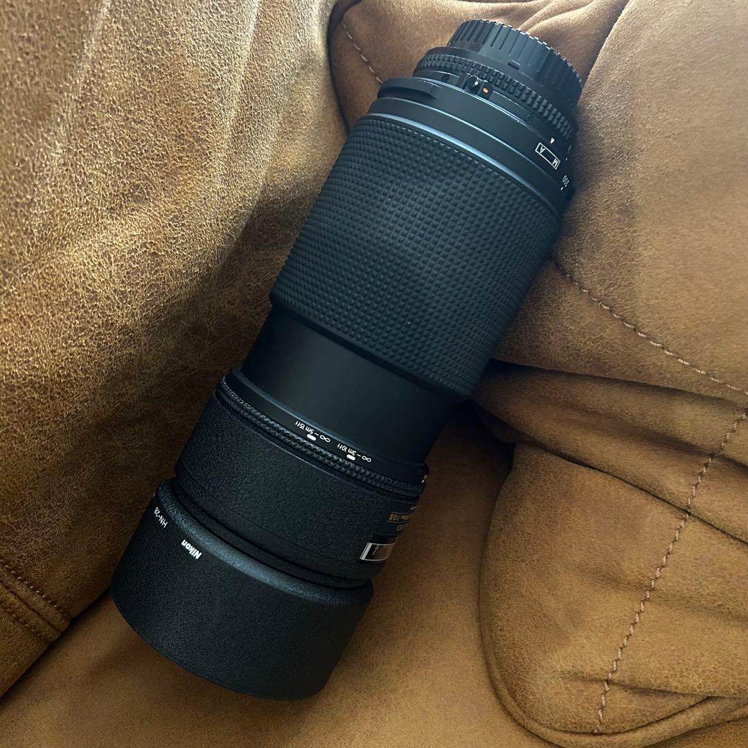 Nikon ED AF NIKKOR 80-200mm f2.8 フード付き