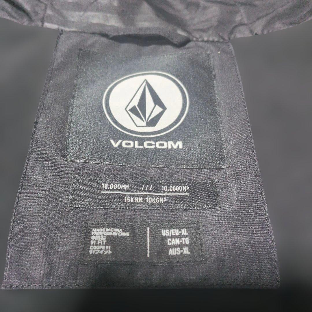【XLサイズ】【美品】VOLCOM NIGHTBREAKER jacket　黒