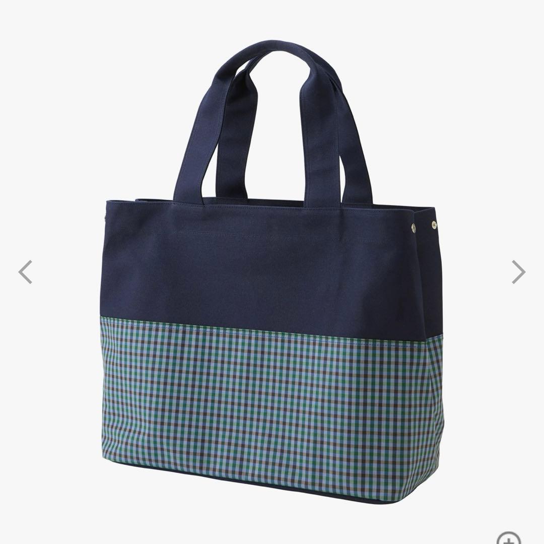 新品未使用　ファミリア　バッグ　ファミリアチェック　マザーズバッグ