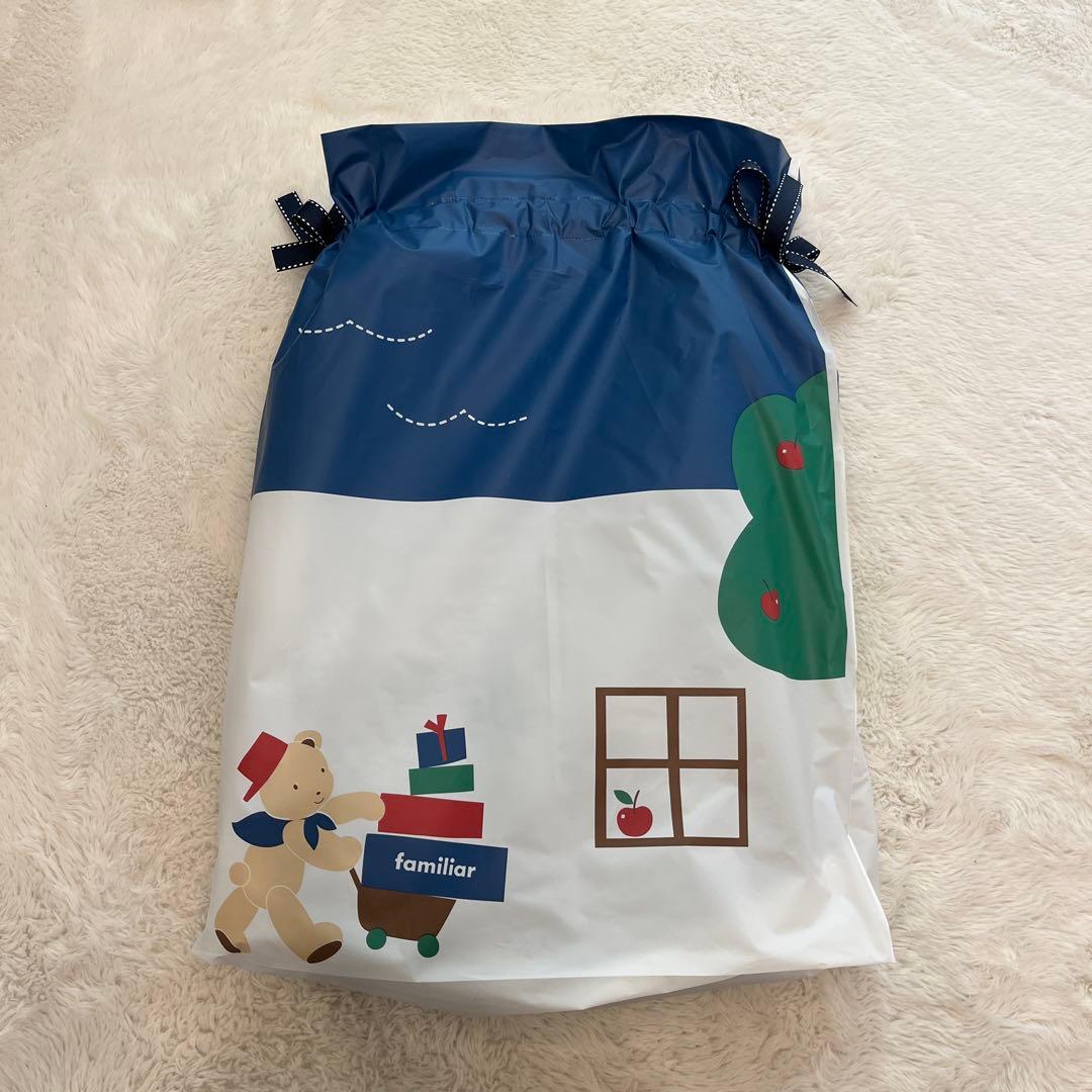 新品未使用　ファミリア　バッグ　ファミリアチェック　マザーズバッグ