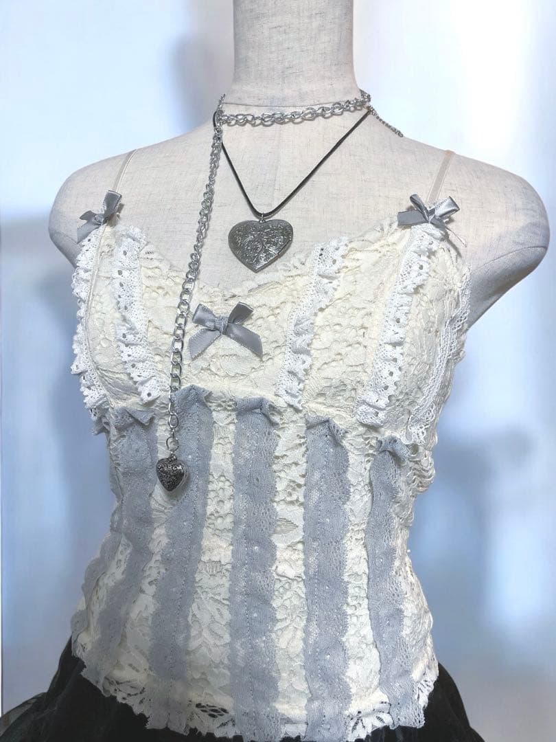 Mm様 2点 まとめ商品　 y2kフェアリーグランジ古着屋レースふりふり