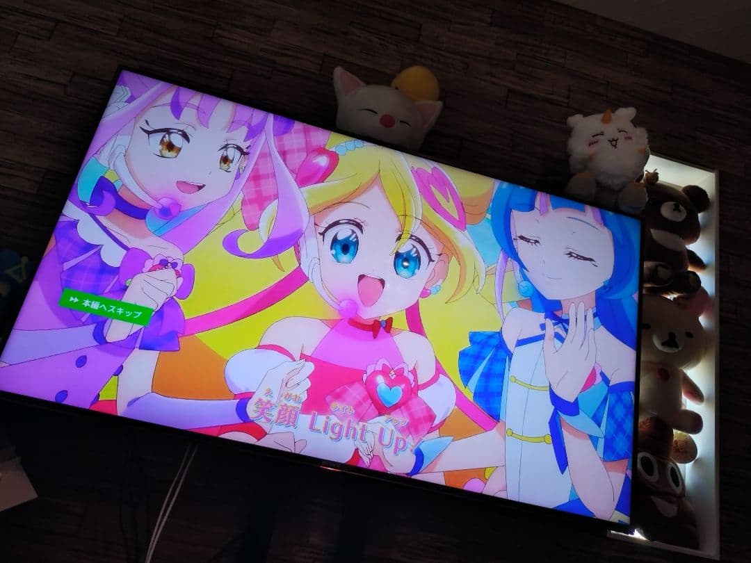 ぽよたん！壁掛スタンド付BRAVIA49型