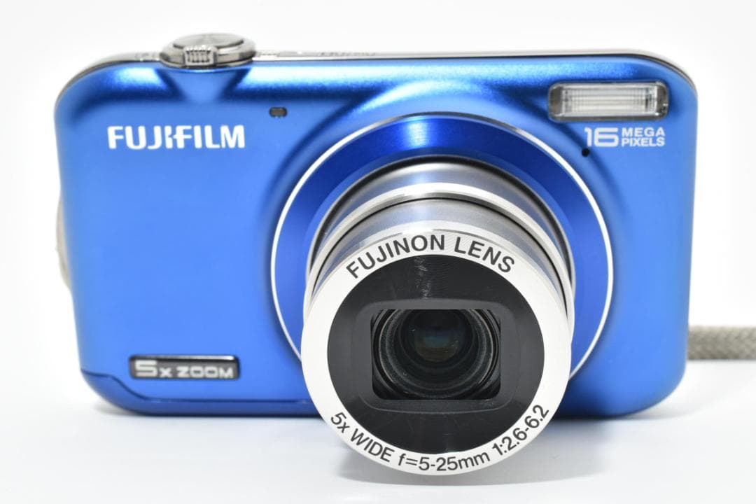 【美品】FUJIFILM FINEPIX JX400 ブルー　動作確認済
