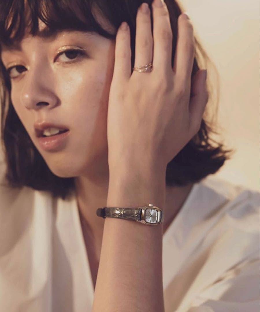 ete 腕時計 オクタゴンフェイス クロコダイルレザーベルト VERY︎︎︎︎✿さん専用