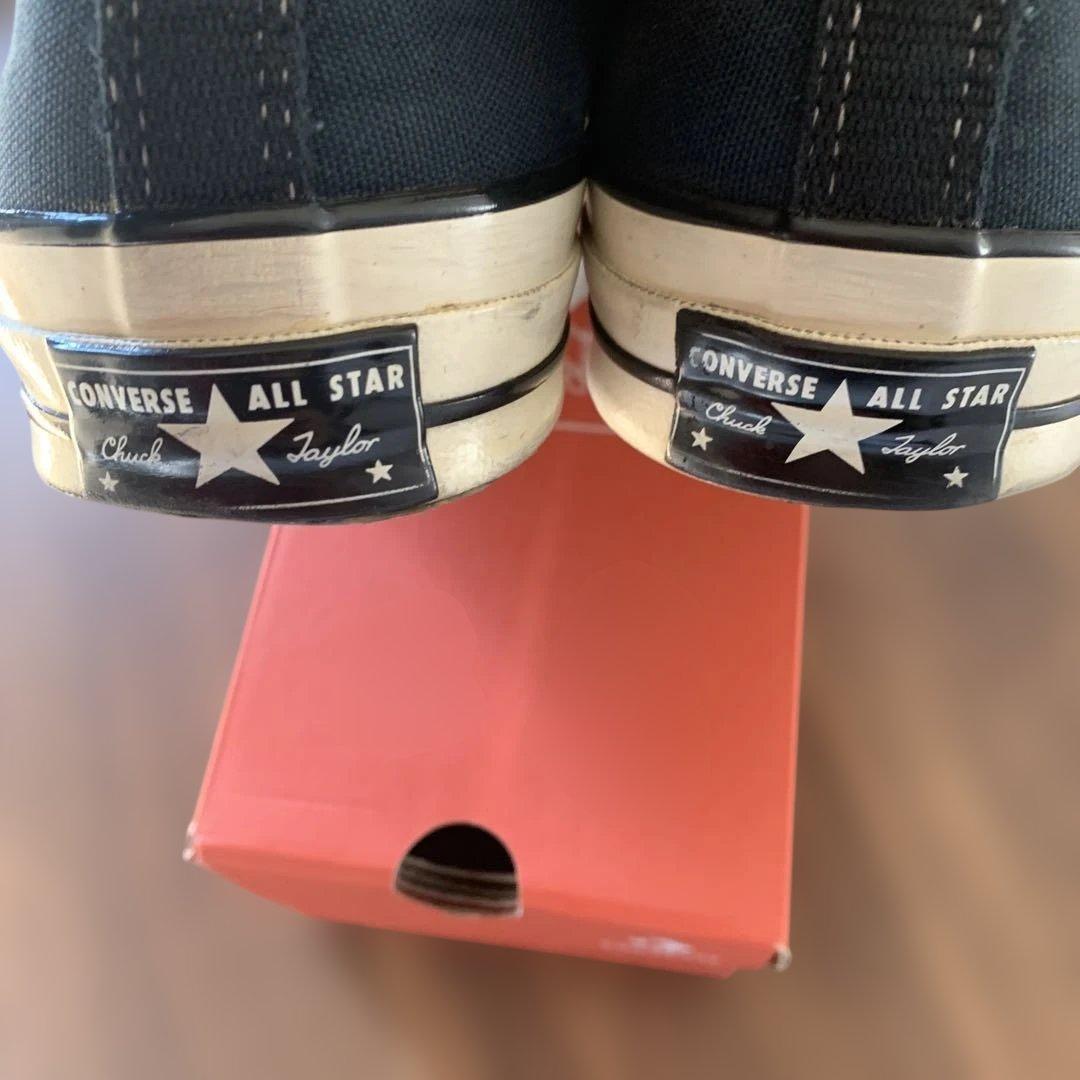 箱有り日本未発売❗️チャックテイラーコンバース　ct70 ブラック8.5 27cm