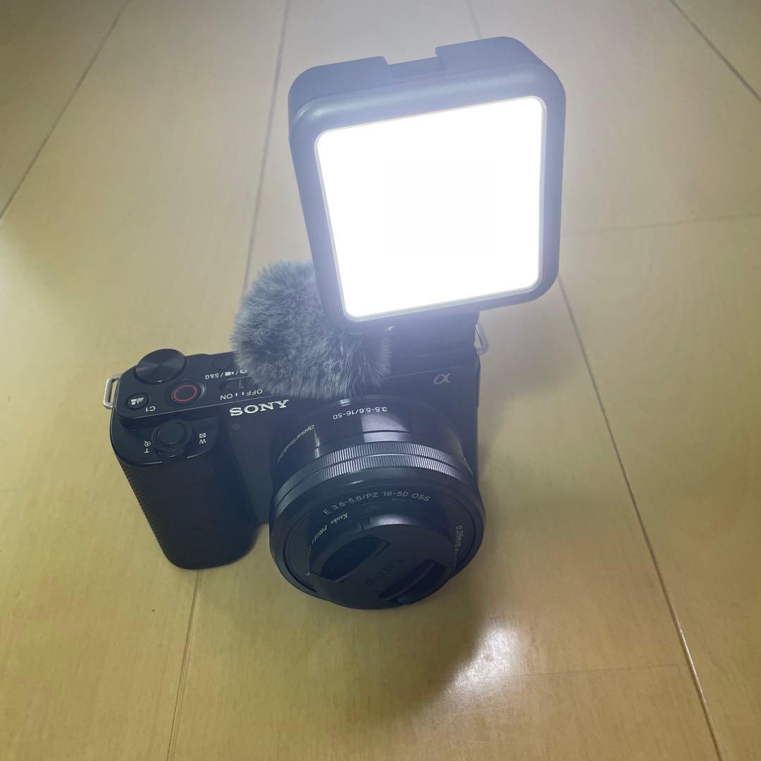 zv-e10 レンズ２個、グリップ 付き/SAMYANG 12mm F2.0 E