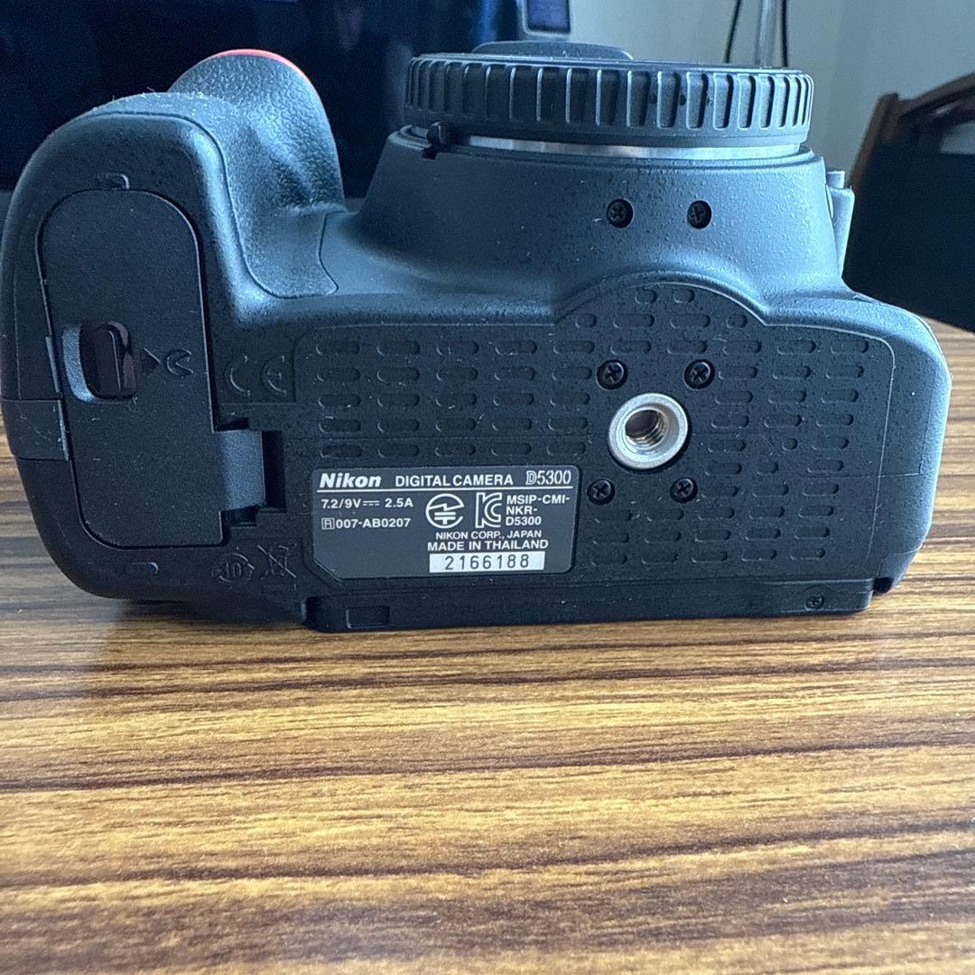 Nikon D5300 デジタル一眼レフ　ブラック ダブルズームキット2