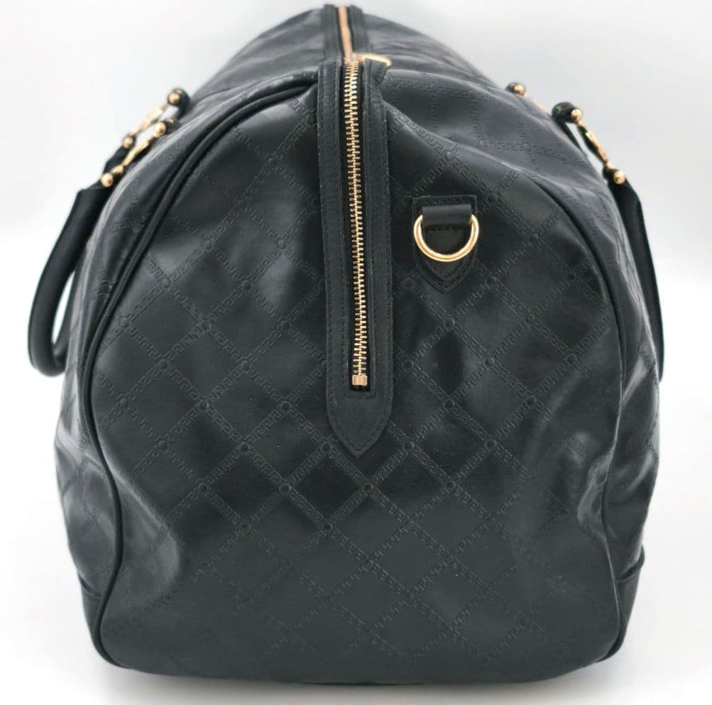 【美品 高級◎】ヴェルサーチ ボストンバッグ サンバースト 2way 大容量