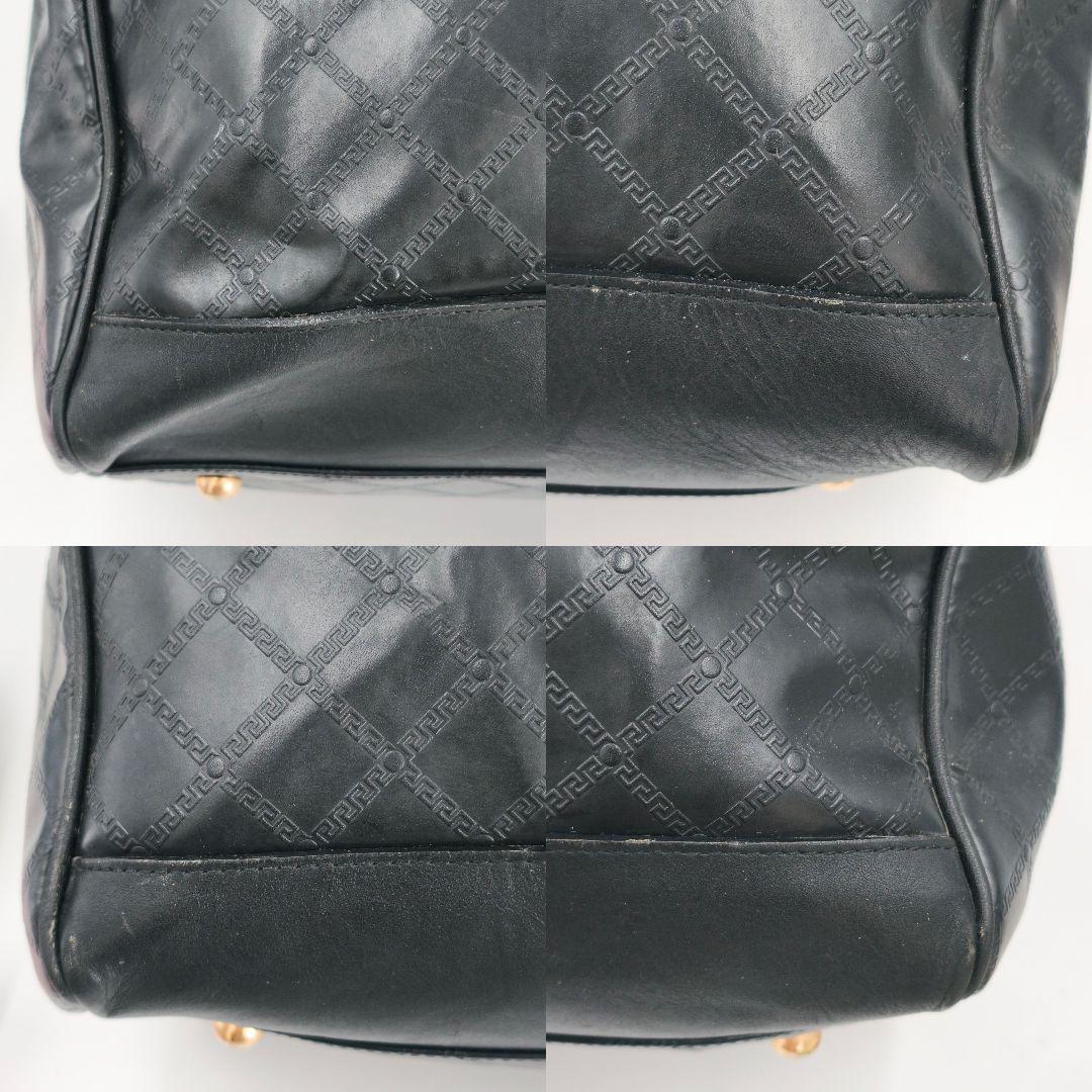 【美品 高級◎】ヴェルサーチ ボストンバッグ サンバースト 2way 大容量