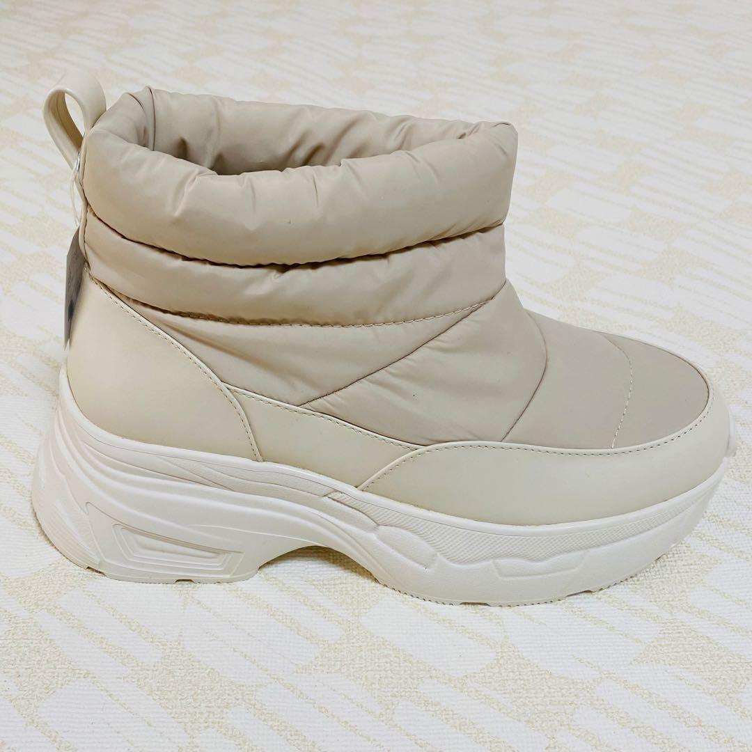 ✨新品未使用✨RANDA ベージュ アイボリー スノーブーツ