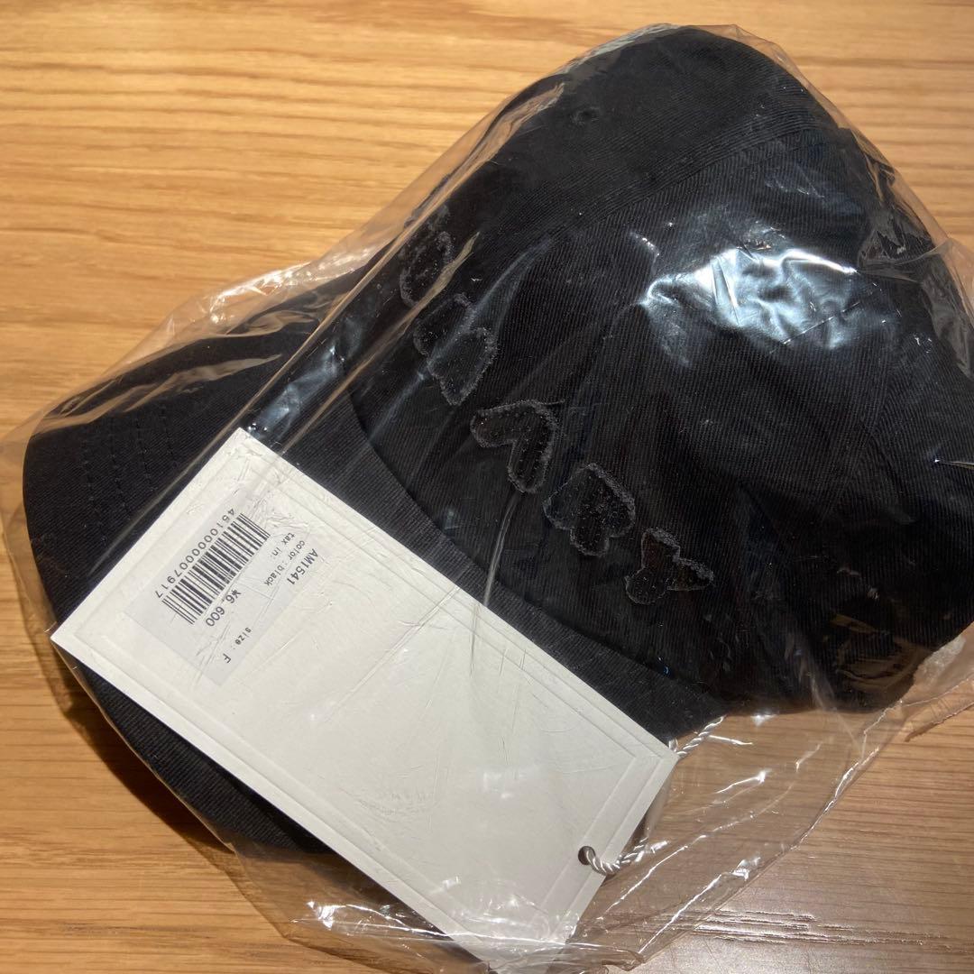 帽子 andmary mary logo cap black