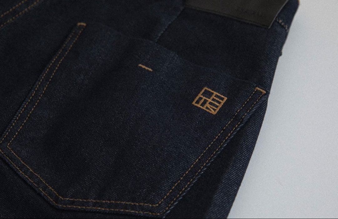 パンツ OHOTORO wide stitch jeans / indigo / S