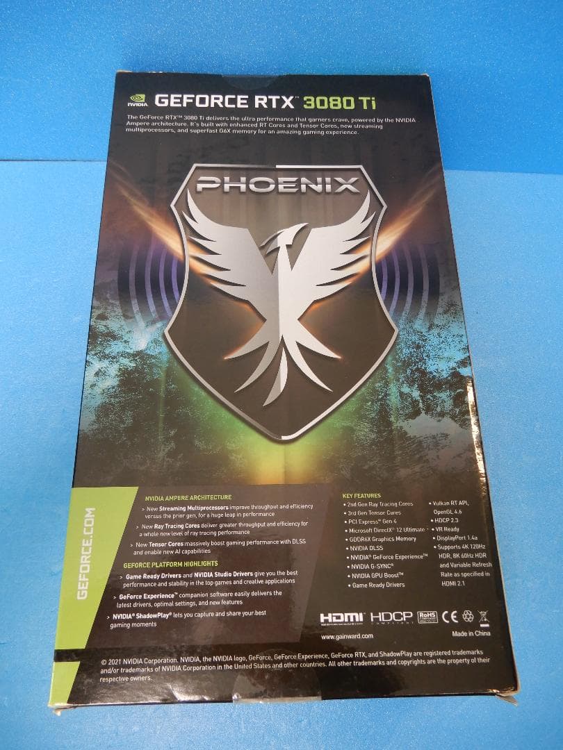 GAINWARD PHOENIX RTX3080Ti 12GB 中古