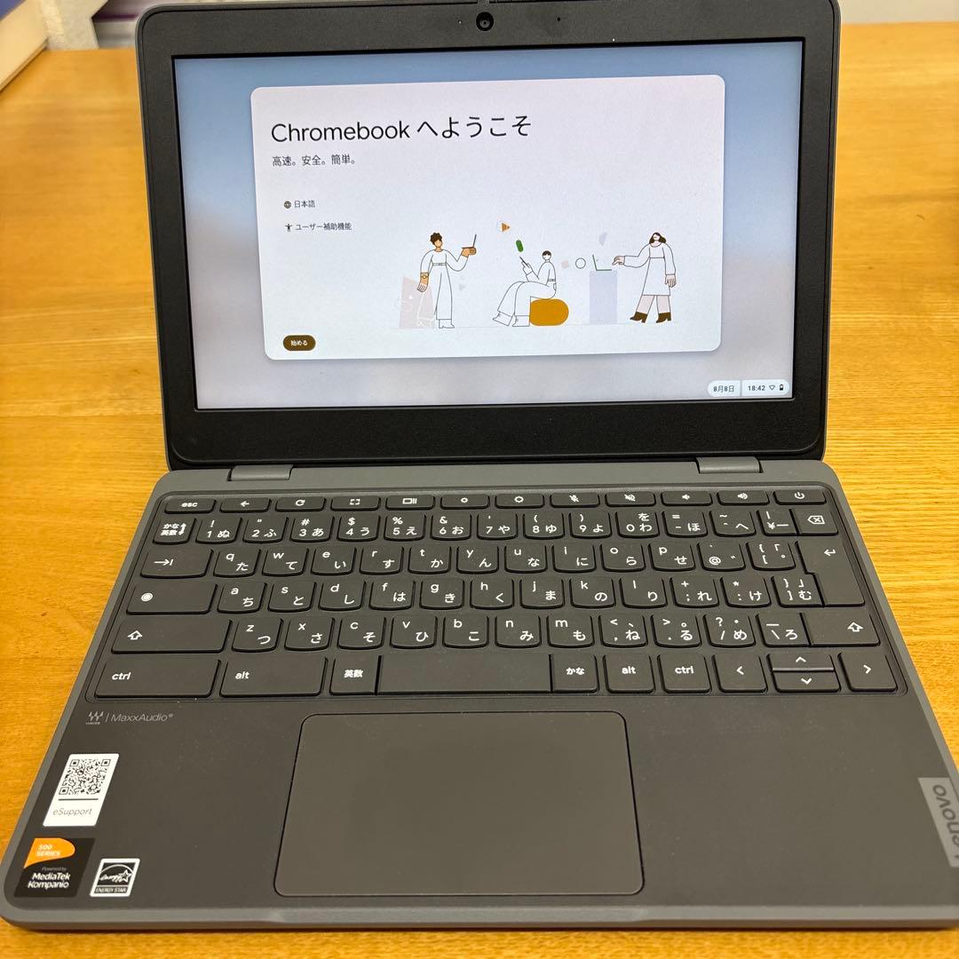 Lenovo Chromebook 本体 グレー