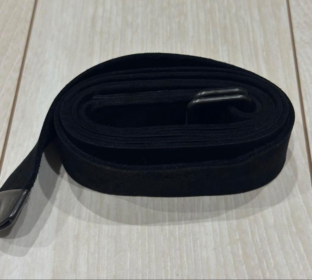 W double belt KUDU OVY ベルトkaja スウェード