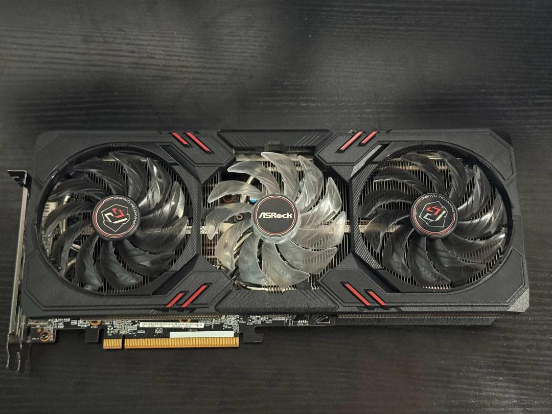 ASRock RX6650XT 8GB 3ファン 中古品