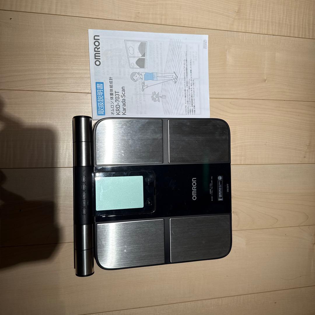 Omron 体脂肪計・体組成計 KRD-703T Bluetooth