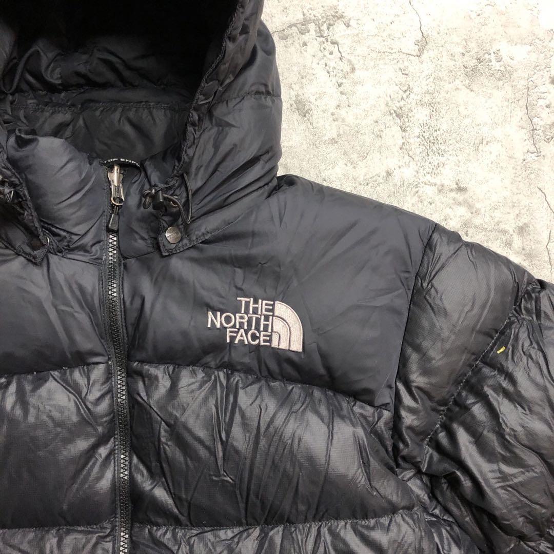 ザノースフェイス　700フィル　ヌプシ　ダウンジャケット　ブラック　メンズL