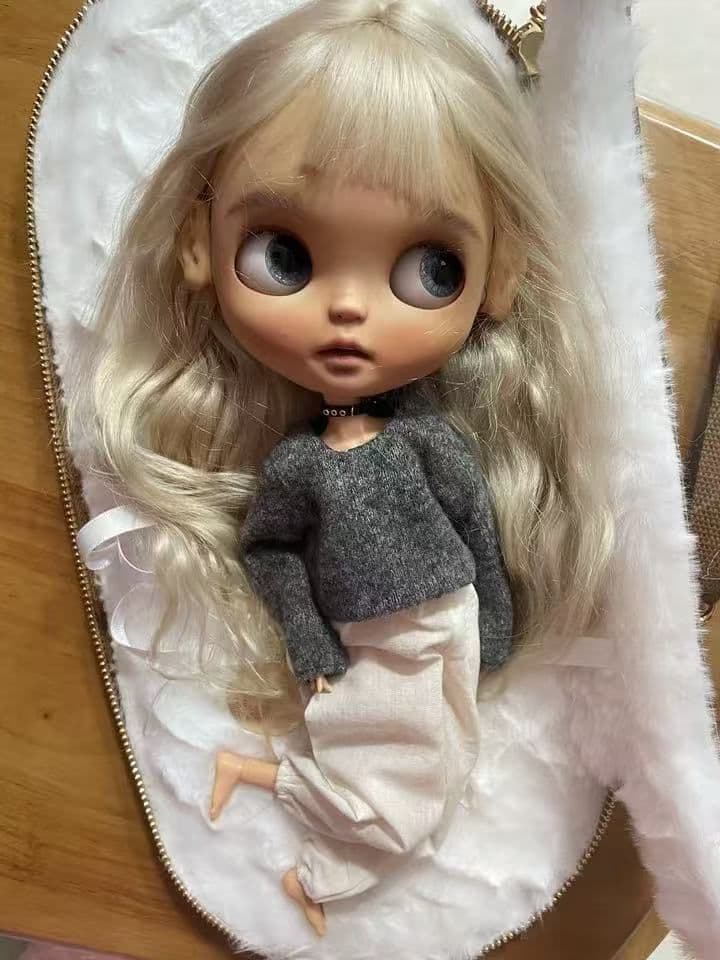 Ｎeo Blythe用バッグ　ネオブライス用バッグ　手作りケース　お出かけポーチ