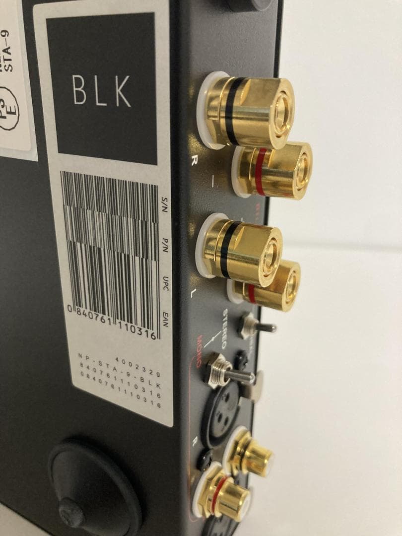 状態良　NuPrime パワーアンプ STA-9 ニュープライム 音響