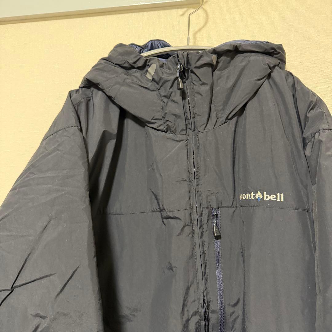 ＊モンベル　コロラドパーカ　メンズ　ブラック　ダークネイビー　XL