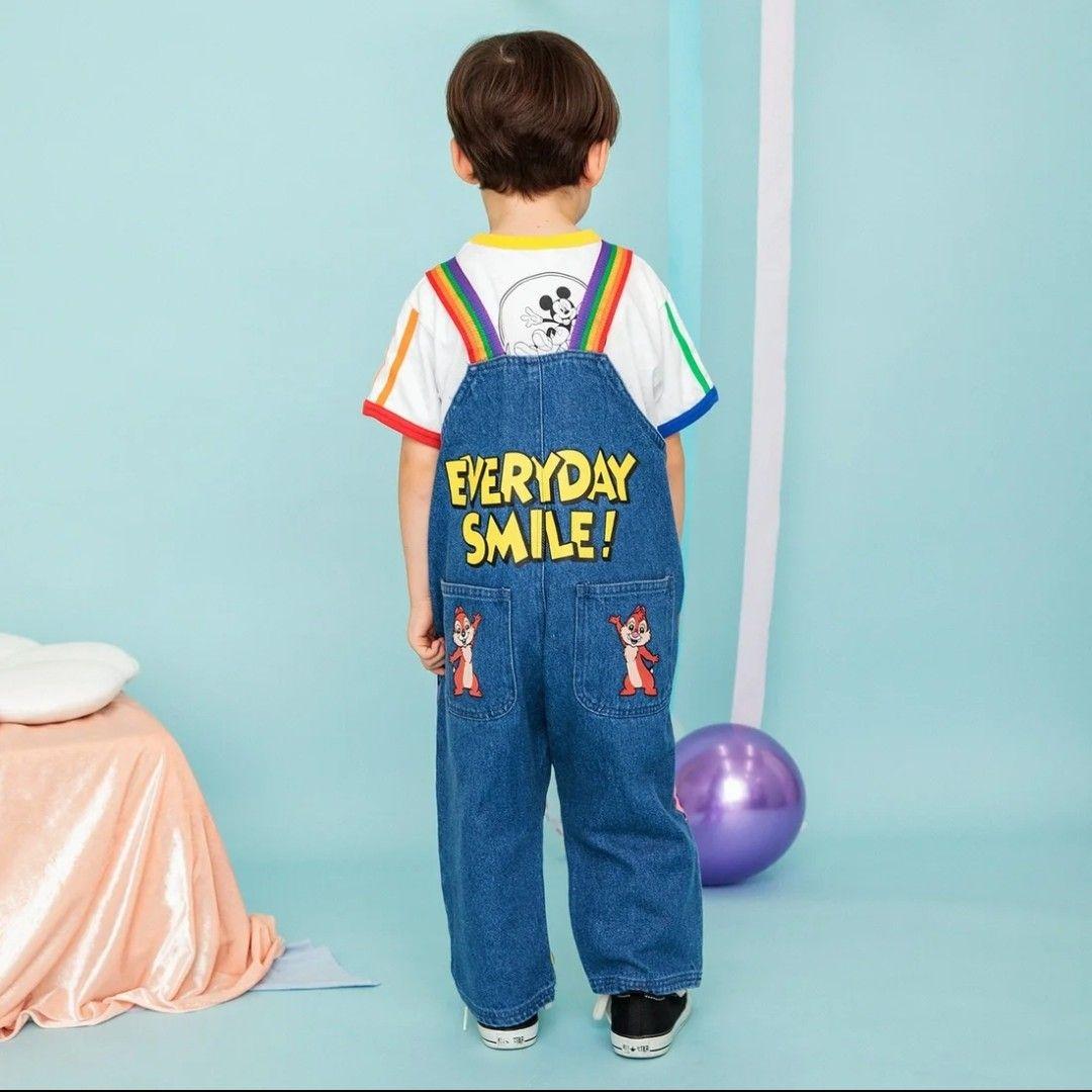 【新品未使用品】ブリーズ×ディズニー サロペット80cm オーバーオール