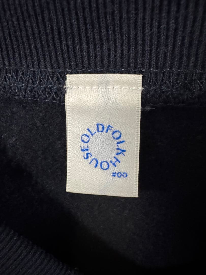 old folk house スウェット ネイビー サイズ2