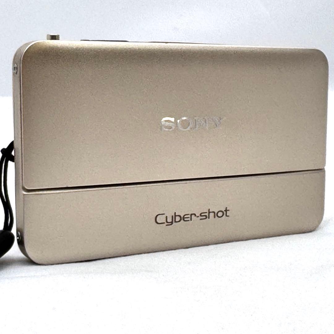 【美品】SONY Cyber-shot DSC-TX55 ゴールド　コンデジ