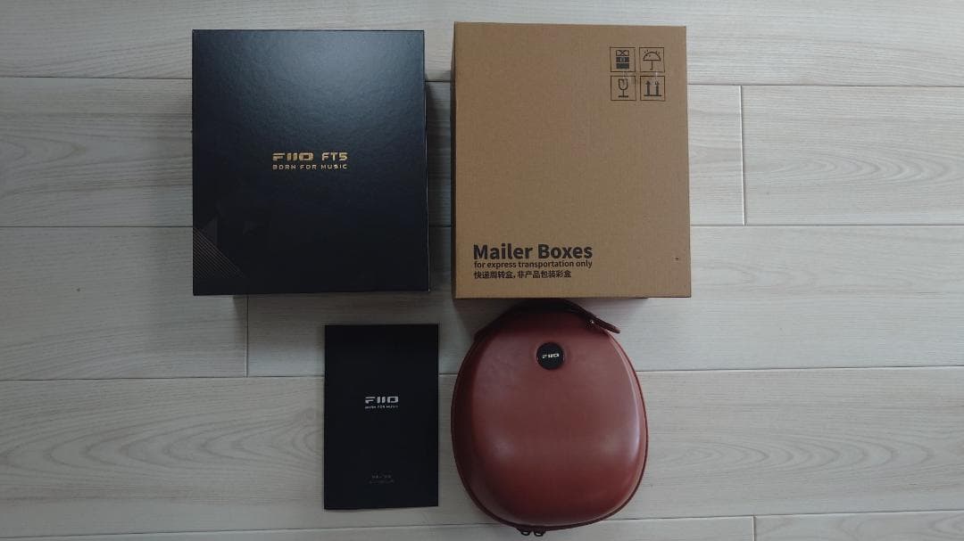 FIIO FT5　国内正規品　大型平面磁界ドライバー 開放型 高音質 ヘッドホン