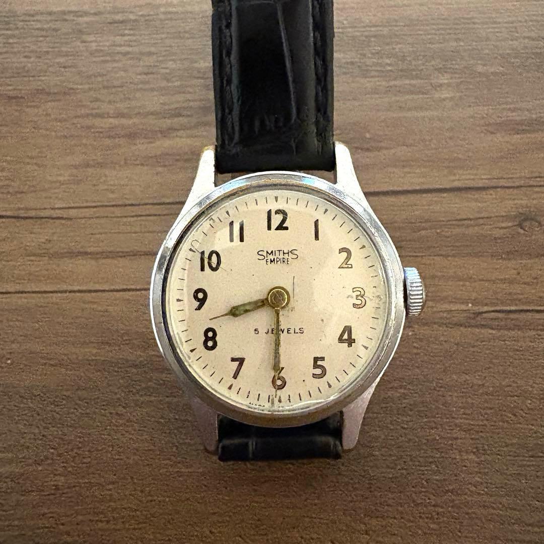 smiths empire 5jewels vintage 手巻き 腕時計