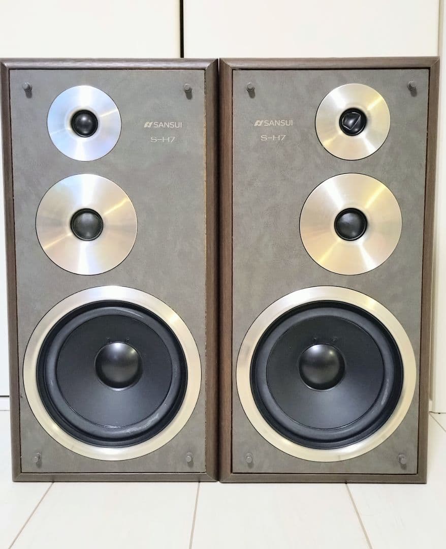 SANSUI　S-H7　LRセット　3ウェイスピーカー
