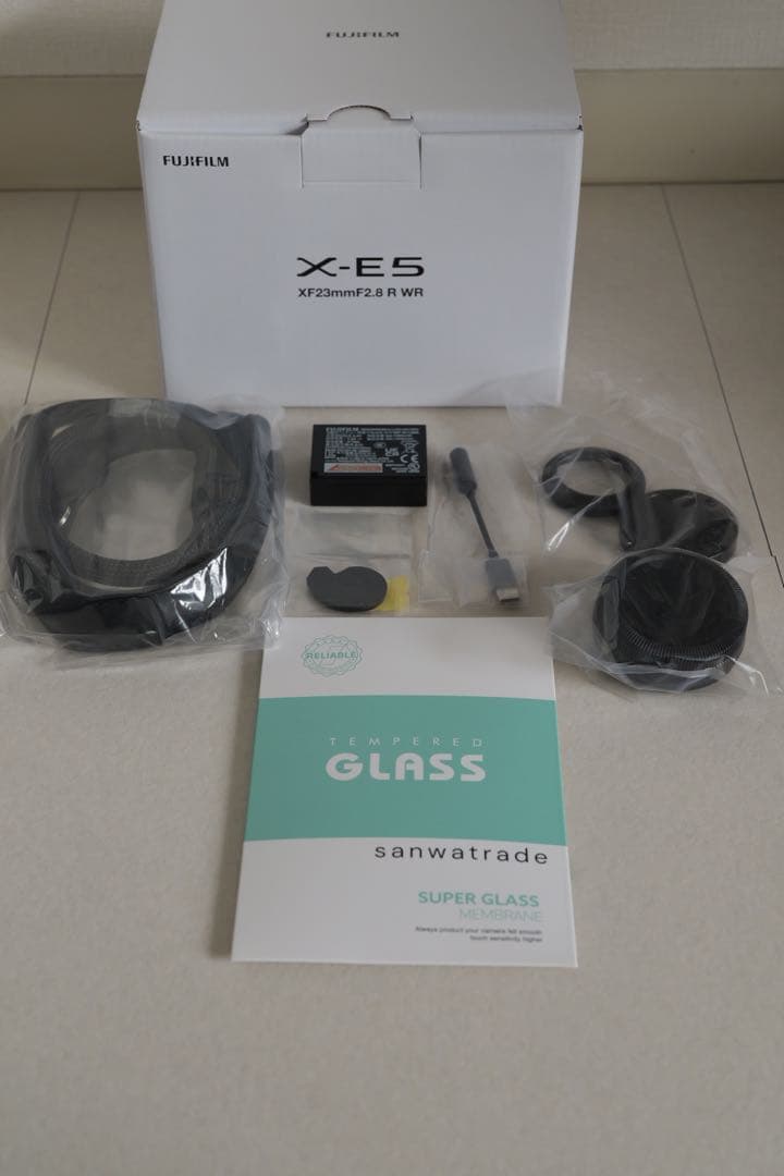 【ほぼ未使用】FUJIFILM X-E5 レンズキット　XF 23mm f2.8