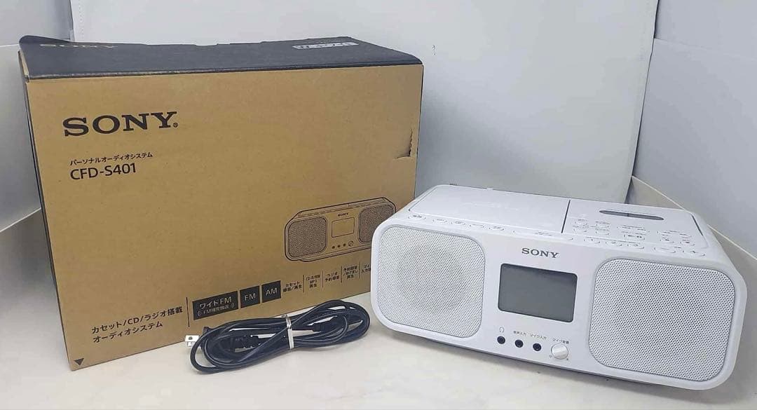 SONY パーソナルオーディオシステム CFD-S401 2018年製