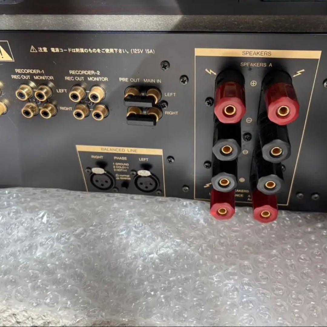 LUXMAN ラックスマ L-505sII プリメインアンプ、リモコン付きです。