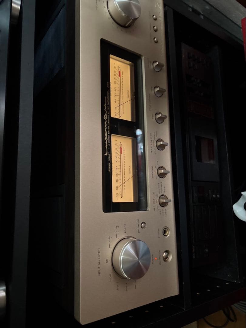 LUXMAN ラックスマ L-505sII プリメインアンプ、リモコン付きです。