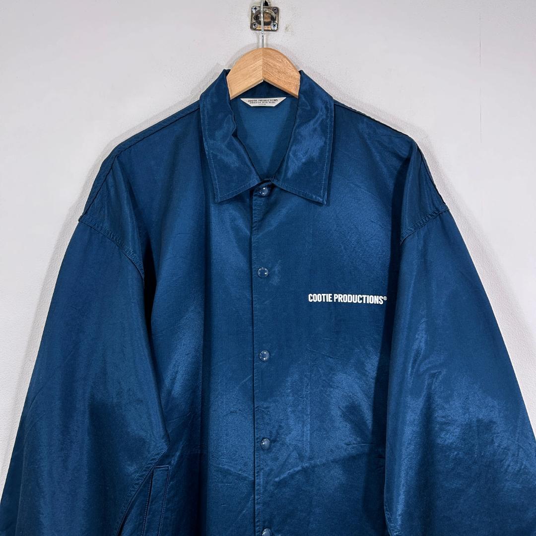 ジャケット・アウター COOTIE Production R/C Satin Coach Jacket