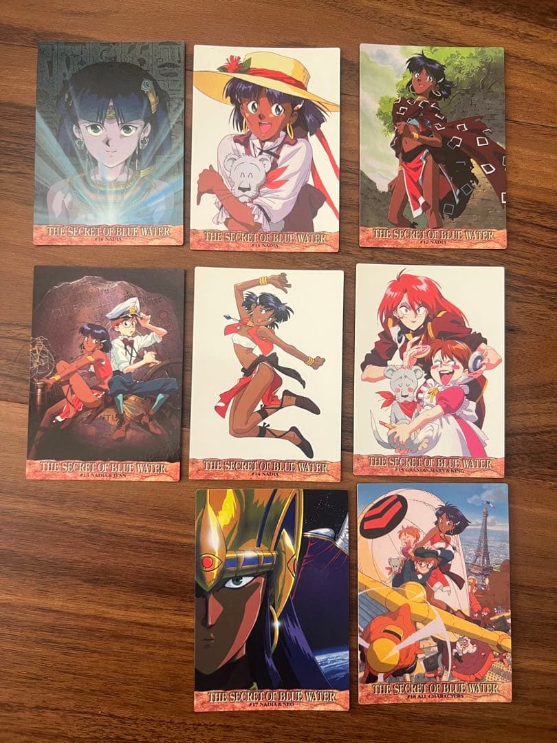 カードダスマスターズ ふしぎの海のナディア　箱、SPカード4付き！！