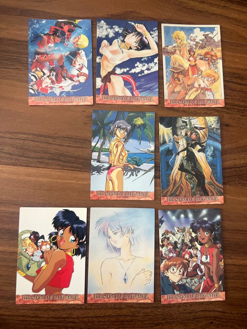 カードダスマスターズ ふしぎの海のナディア　箱、SPカード4付き！！