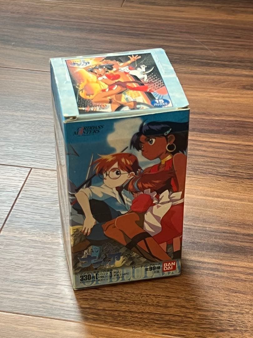 カードダスマスターズ ふしぎの海のナディア　箱、SPカード4付き！！