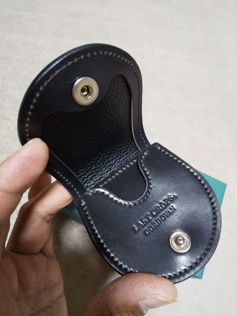 新品未使用 ラストクロップス LC シェルコードバン サークル ケース