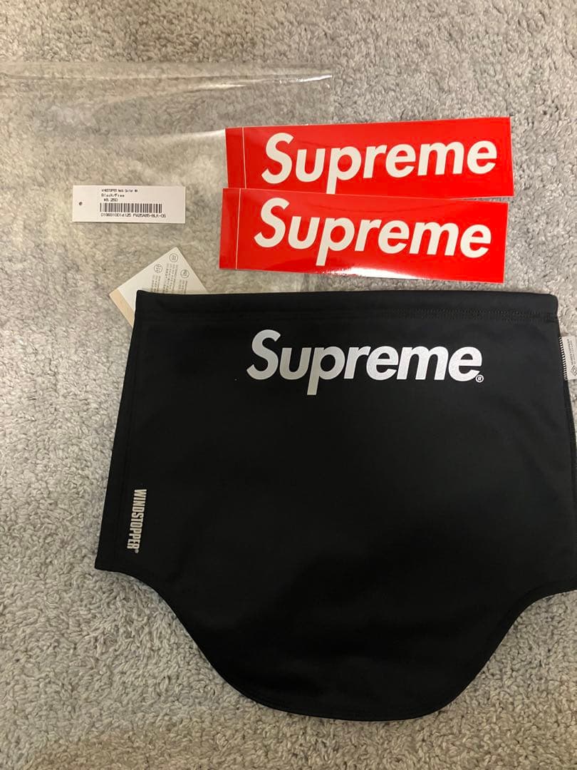 Supreme Windstopper Neck Gaiter ブラック