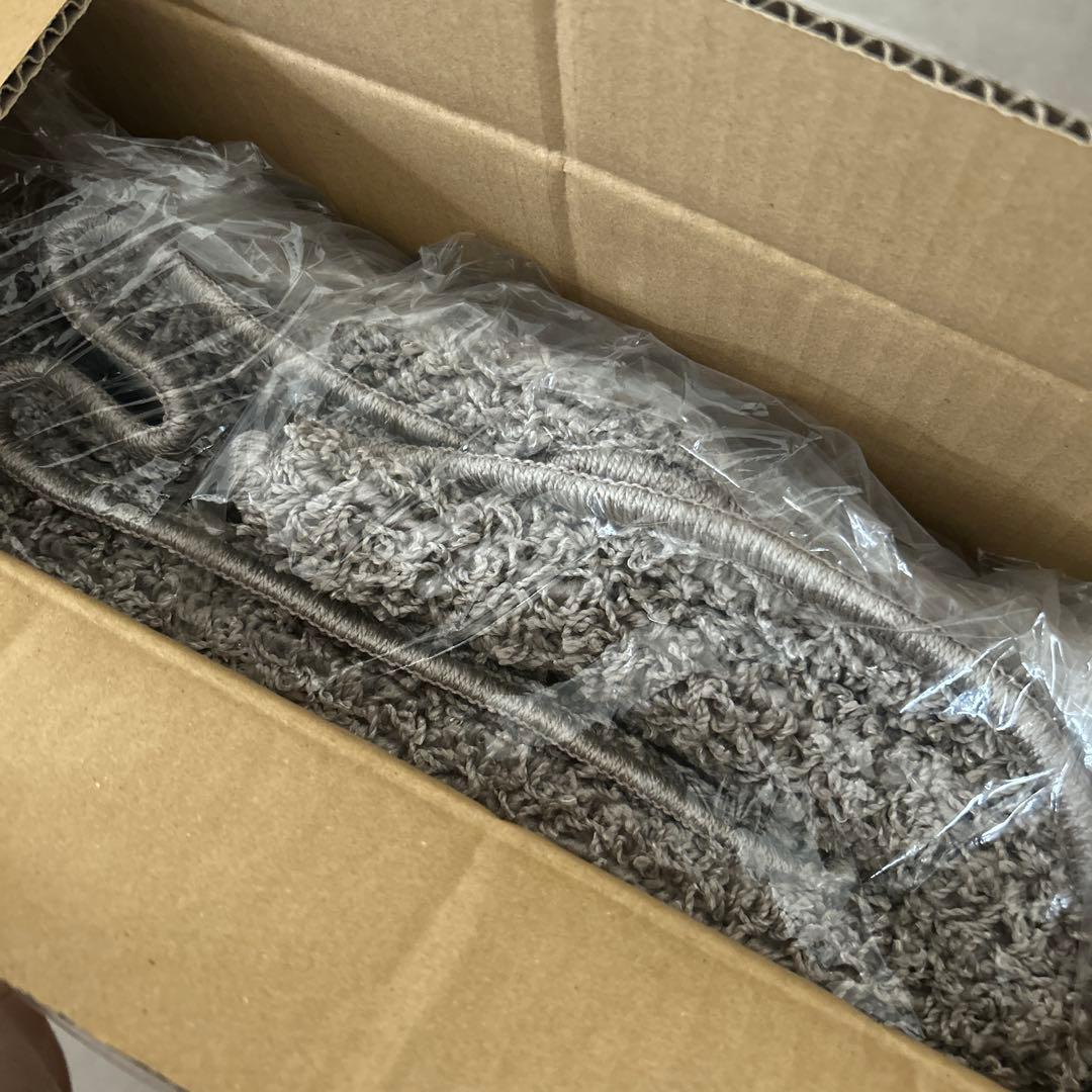 BORDERLESS チェアーラグマット　右袖デスク用　サンド