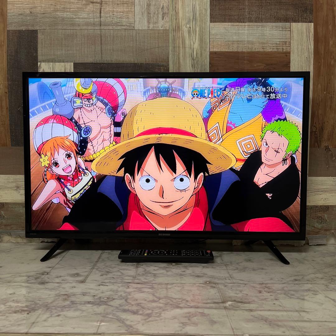 即日受渡❣️全国送料込去年購入アイリスオーヤマ32型 Wチューナー新品リモコン付
