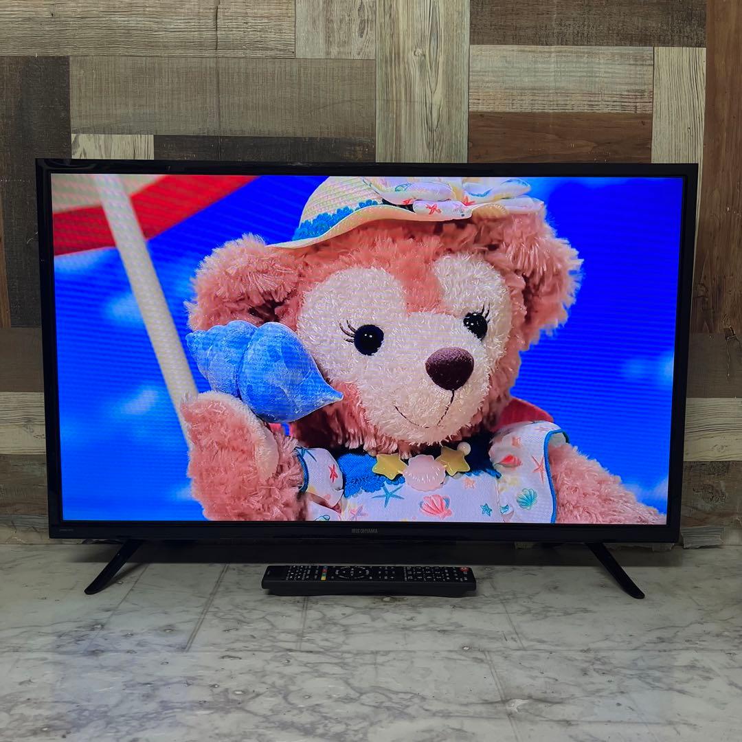 即日受渡❣️全国送料込去年購入アイリスオーヤマ32型 Wチューナー新品リモコン付