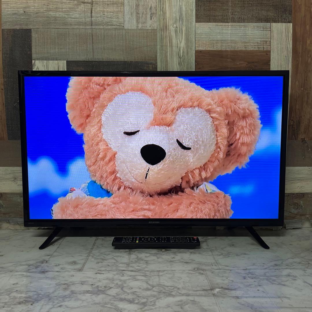 即日受渡❣️全国送料込去年購入アイリスオーヤマ32型 Wチューナー新品リモコン付